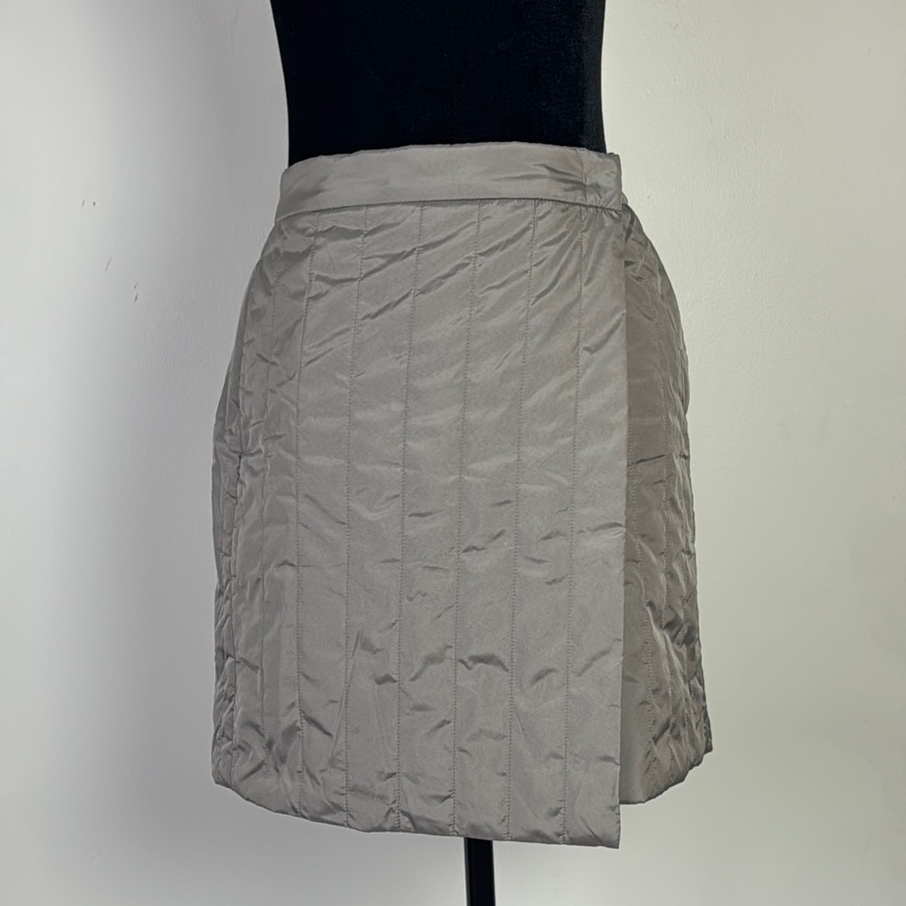 Uniqlo heattech fleece lined puffer skirt women’s medium